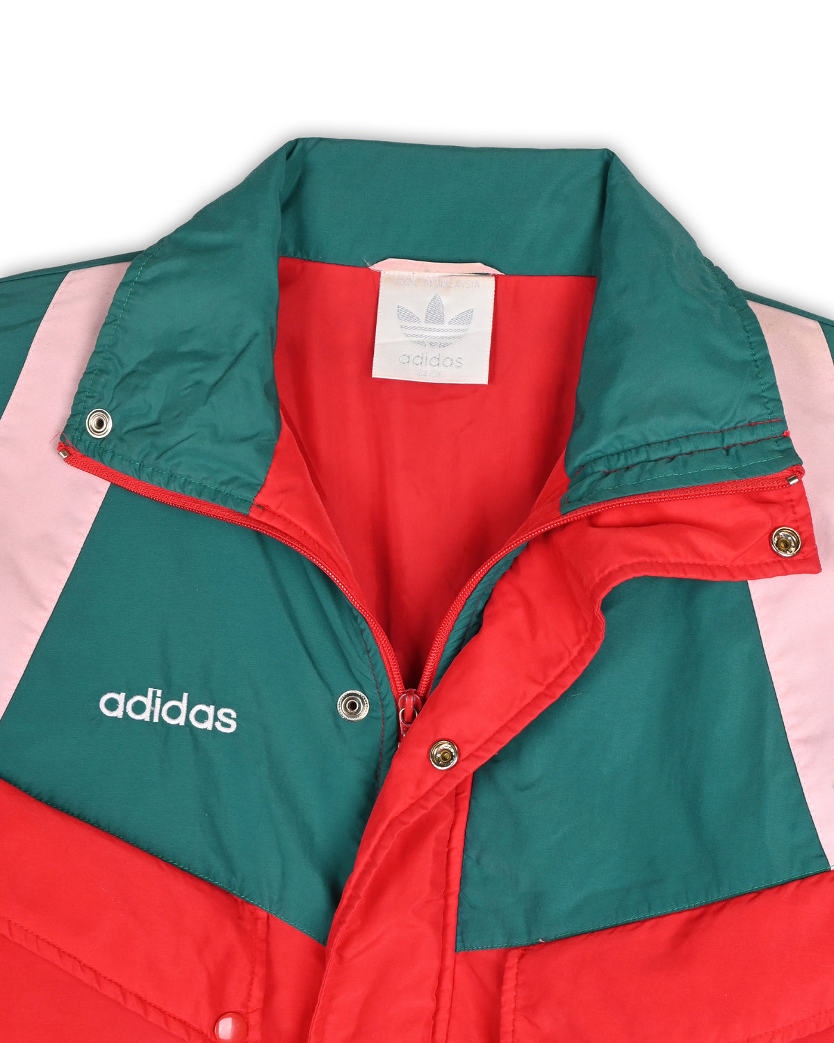 90'D ADIDAS ORIGINALS COLORBLOCKING JACKET - M