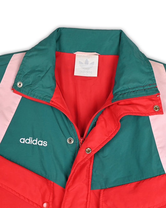 90'D ADIDAS ORIGINALS COLORBLOCKING JACKET - M