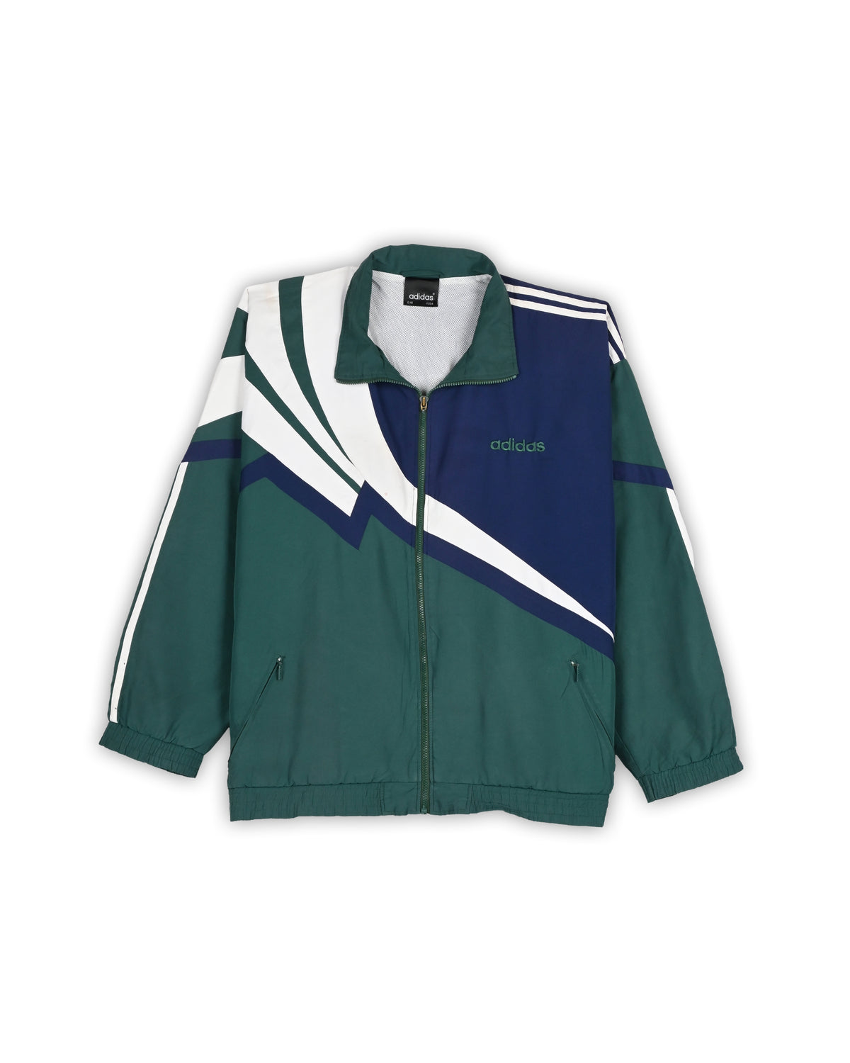 90'S ADIDAS COLORBLOCKING TRACK JACKET - XXXL
