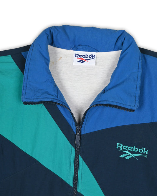 90'S REEBOK COLORBLOCKING TRACK JACKET - XXL