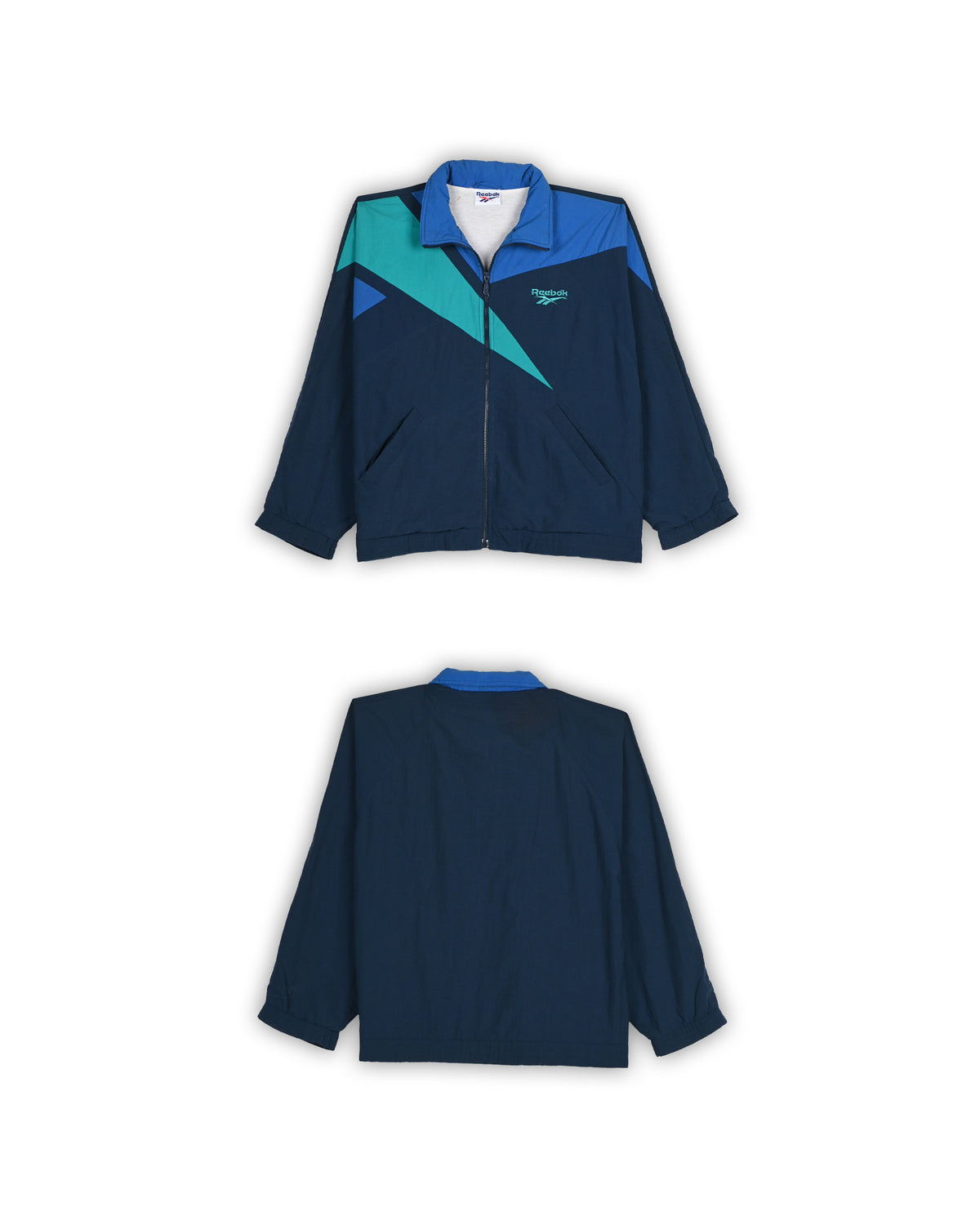 90'S REEBOK COLORBLOCKING TRACK JACKET - XXL