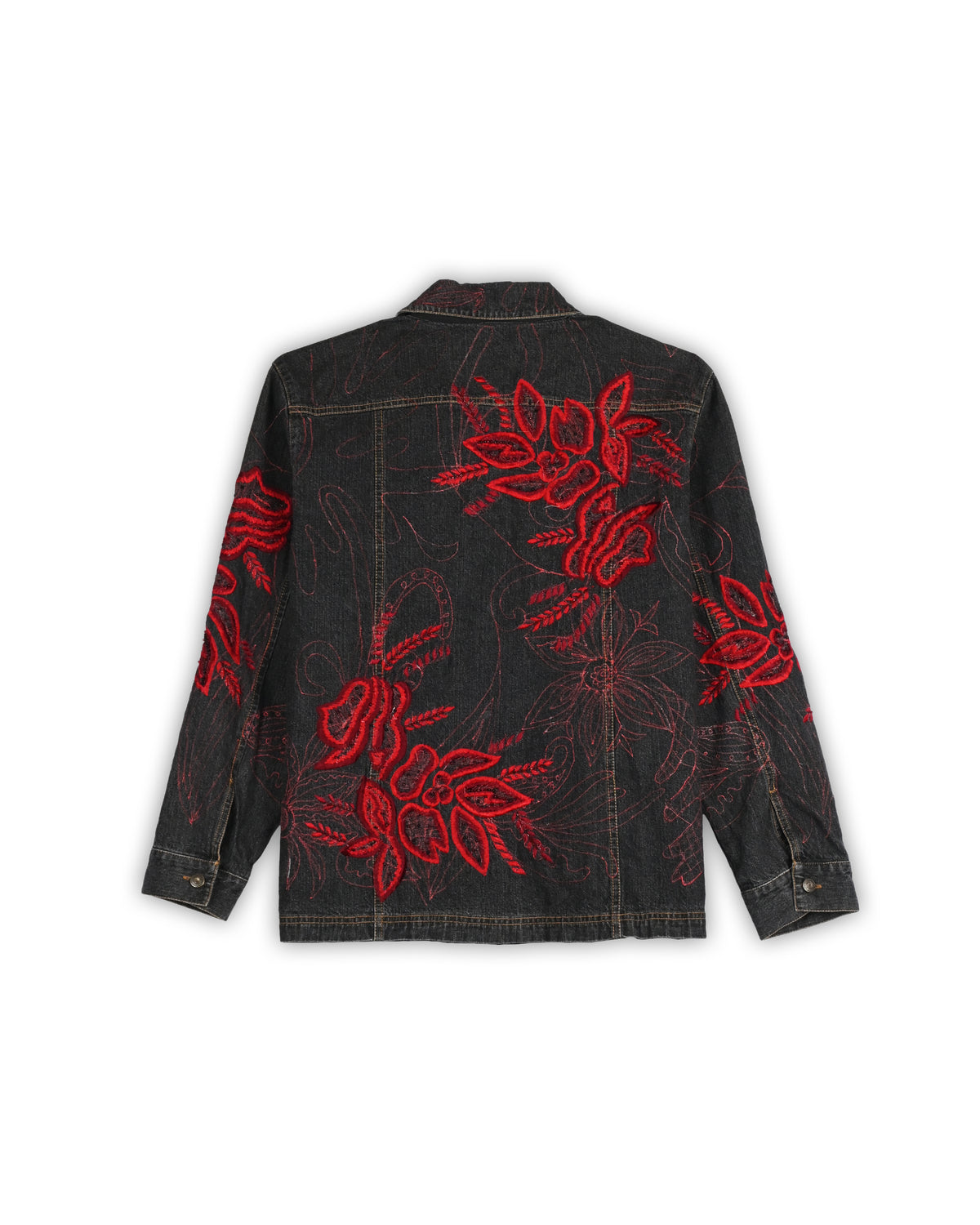 NOSTALGIA VINTAGE EMBROIDERED JACKET - M