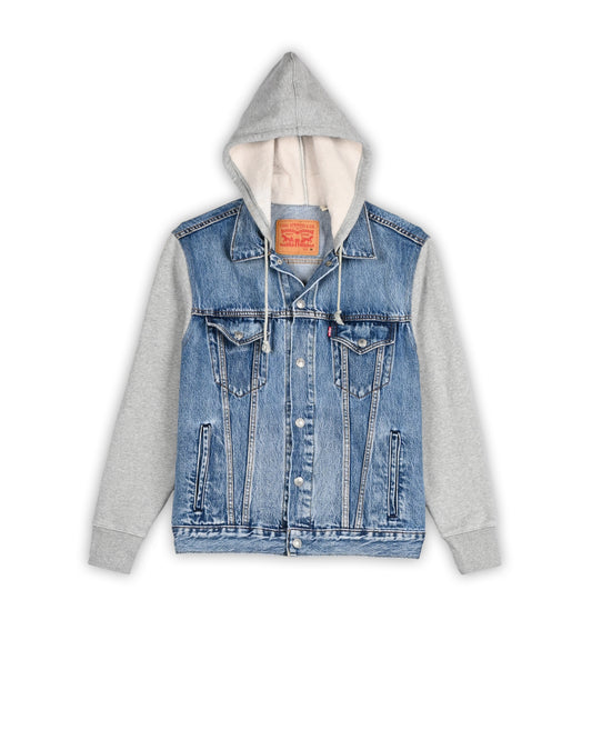 LEVI’S VINTAGE DENIM HOODED JACKET - M