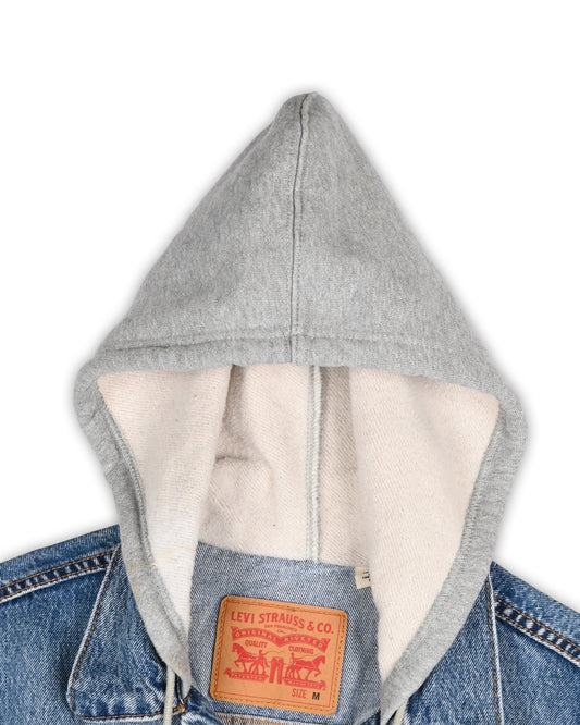 LEVI’S VINTAGE DENIM HOODED JACKET - M