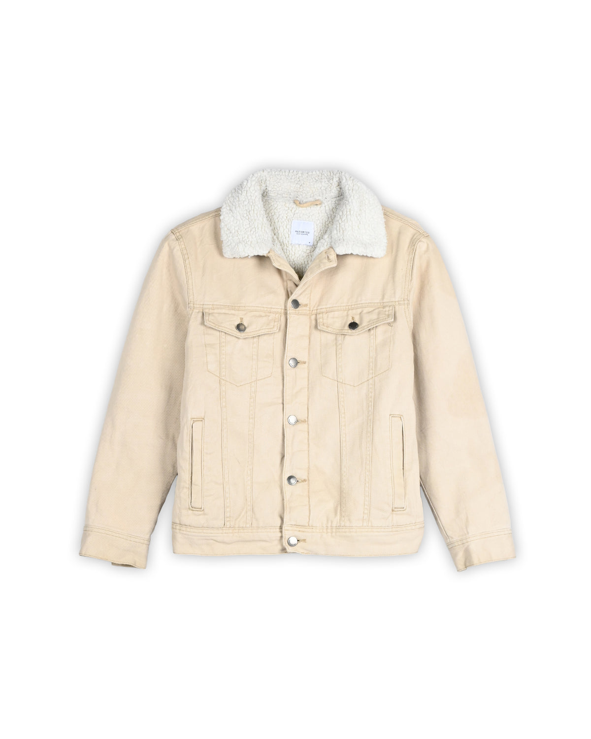 RESERVED SHERPA VINTAGE JACKET - M