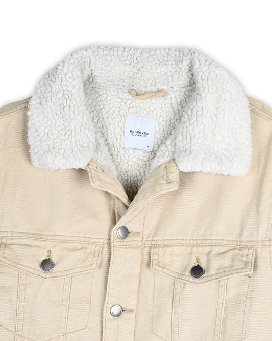 RESERVED SHERPA VINTAGE JACKET - M