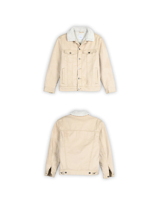 RESERVED SHERPA VINTAGE JACKET - M