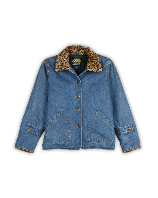 BIG ROCK CANYON DENIM SHERPA JACKET - M