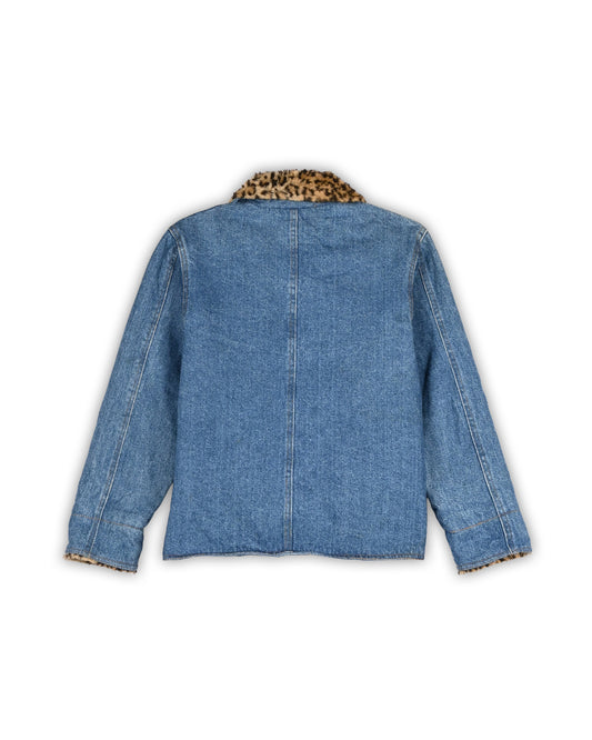 BIG ROCK CANYON DENIM SHERPA JACKET - M
