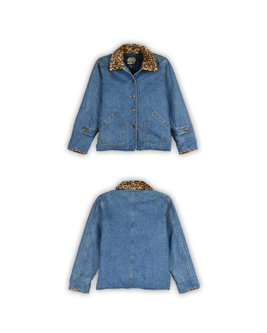 BIG ROCK CANYON DENIM SHERPA JACKET - M