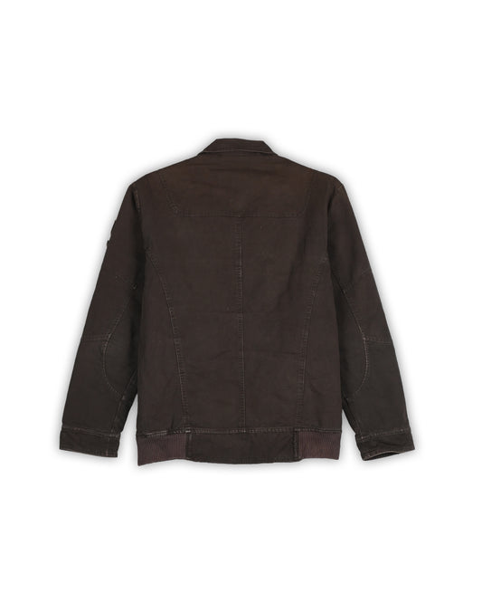 DEEP VINTAGE UTILITY FLIGHT JACKET - L