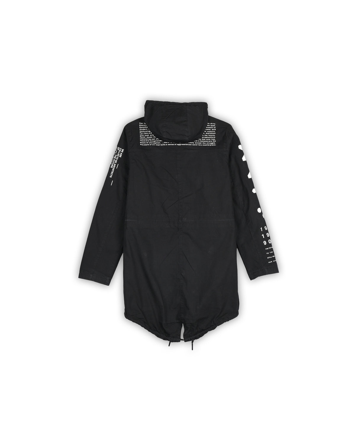 ATHLETICS CROPP DESIGN LAB GRAPHIC PARKA - S