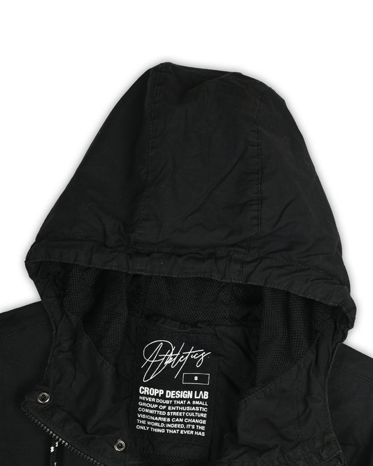 ATHLETICS CROPP DESIGN LAB GRAPHIC PARKA - S