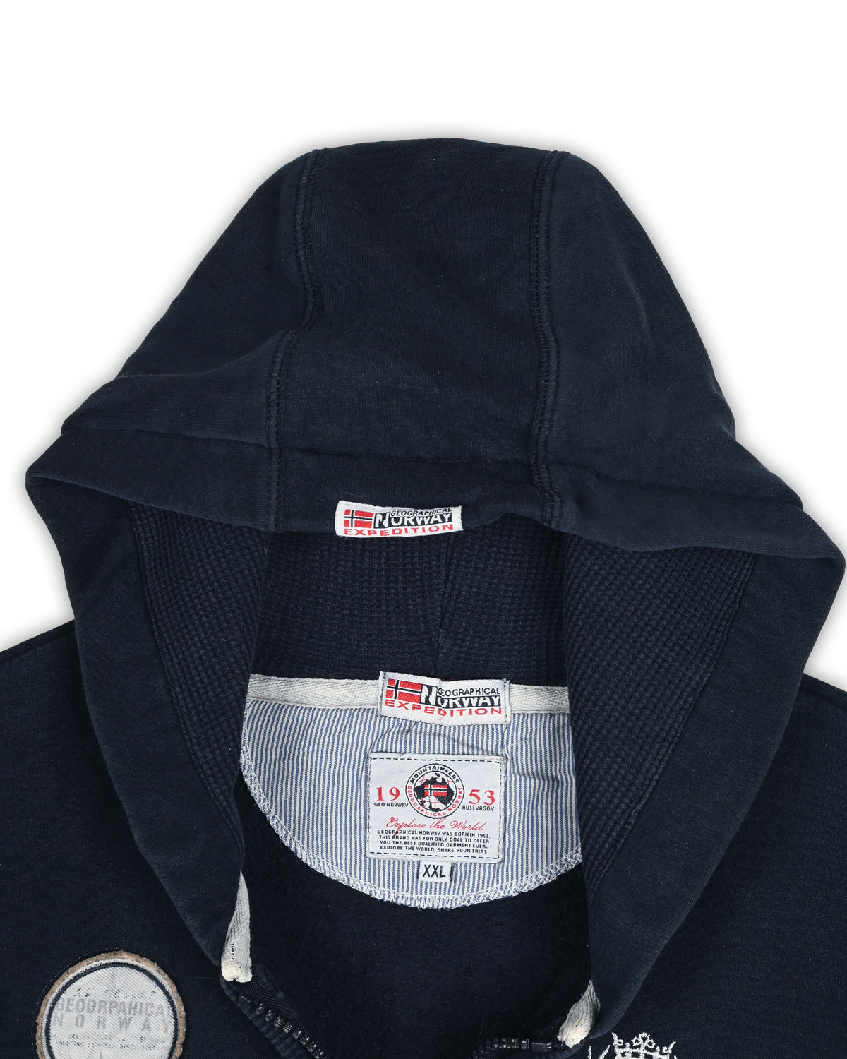 GEOGRAPHICAL NORWAY EXPEDITION YACHTING HOODED JACKET - XXL
