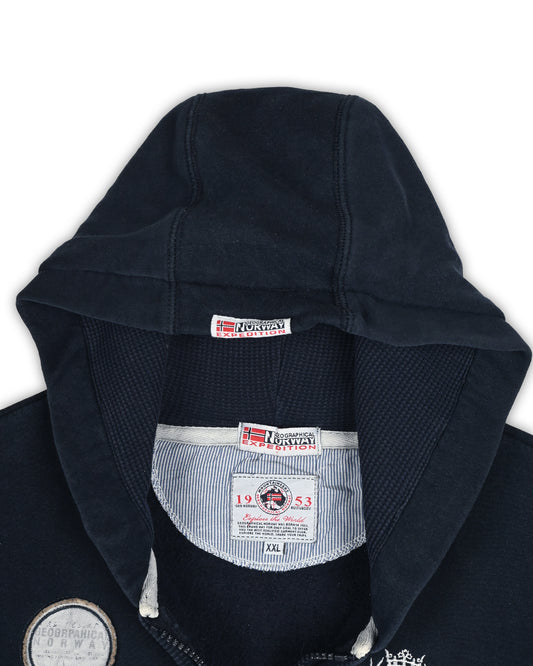 GEOGRAPHICAL NORWAY EXPEDITION YACHTING HOODED JACKET - XXL