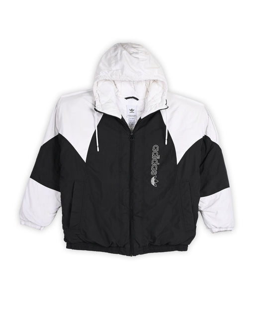 ADIDAS ORIGINALS COLORBLOCK PUFFER JACKET - L