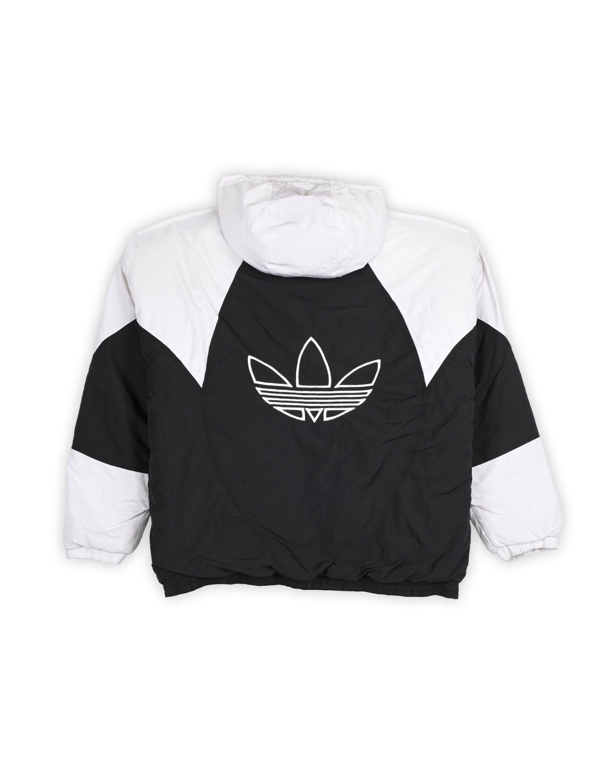 ADIDAS ORIGINALS COLORBLOCK PUFFER JACKET - L
