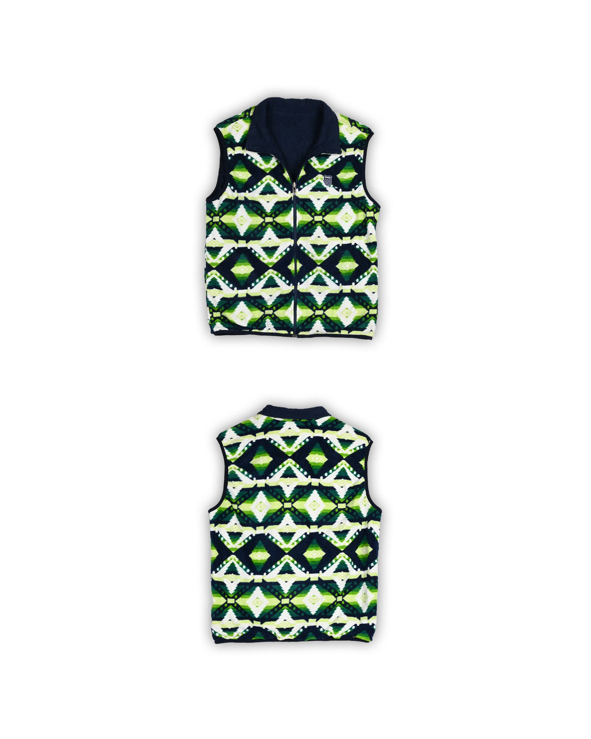 90’S K-SWISS FLEECE VEST - S