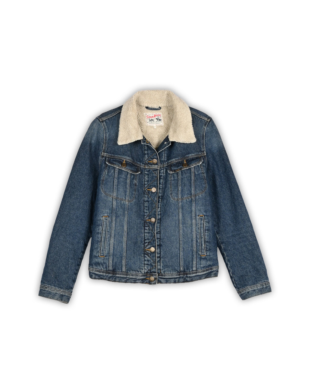LEE STORM RIDER SHERPA WOMEN'S DENIM JACKET - XL
