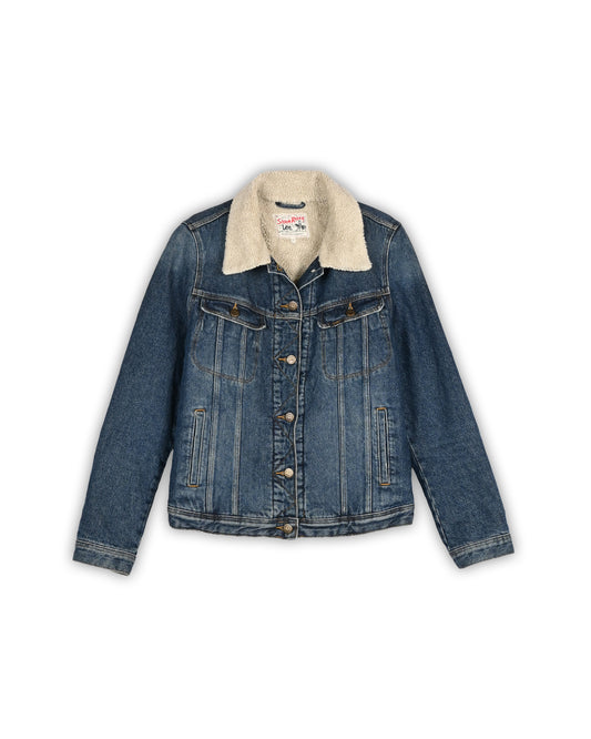 LEE STORM RIDER SHERPA WOMEN'S DENIM JACKET - XL