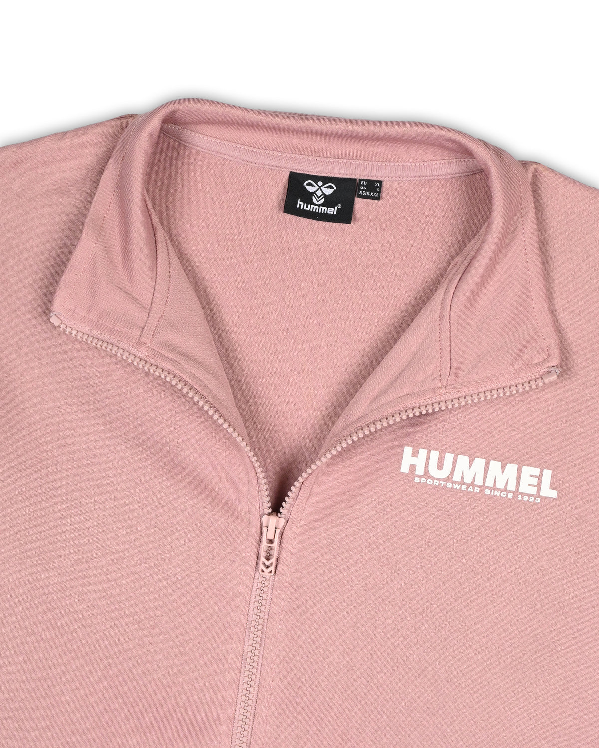 HUMMEL PINK CHEVRON WOMEN'S TRACK JACKET - XL