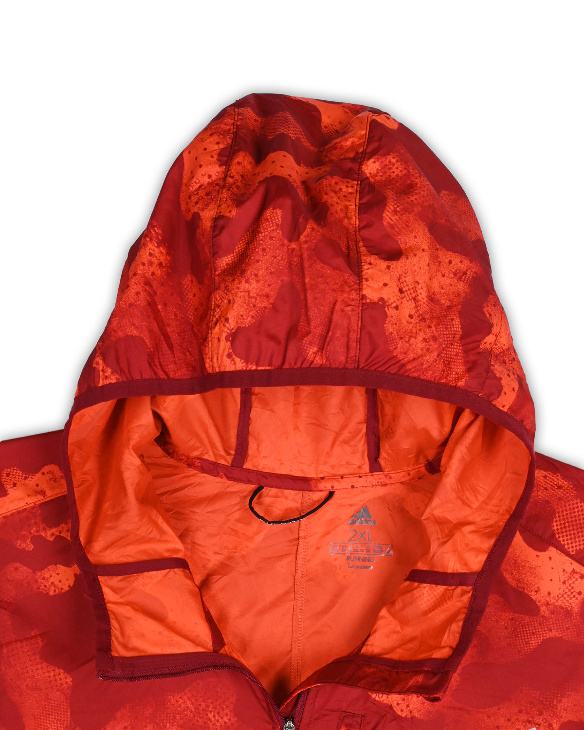 ADIDAS COLORBLOCKING CAMO WINDBREAKER - XL