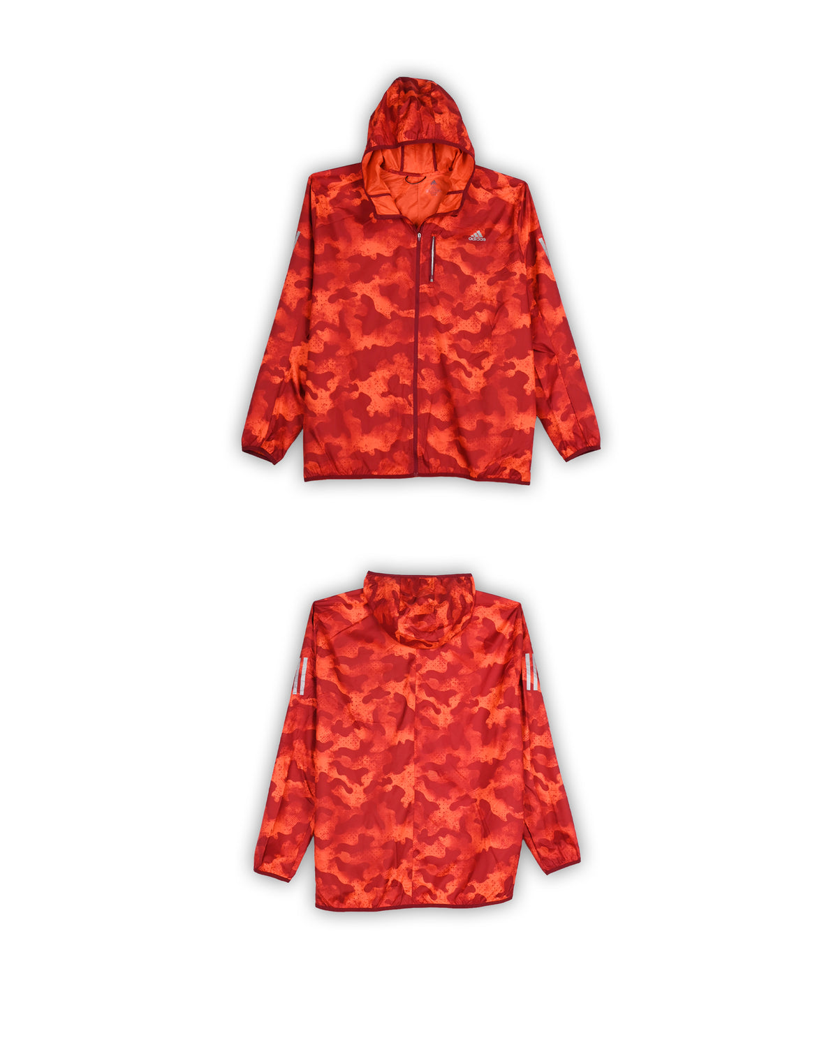 ADIDAS COLORBLOCKING CAMO WINDBREAKER - XL