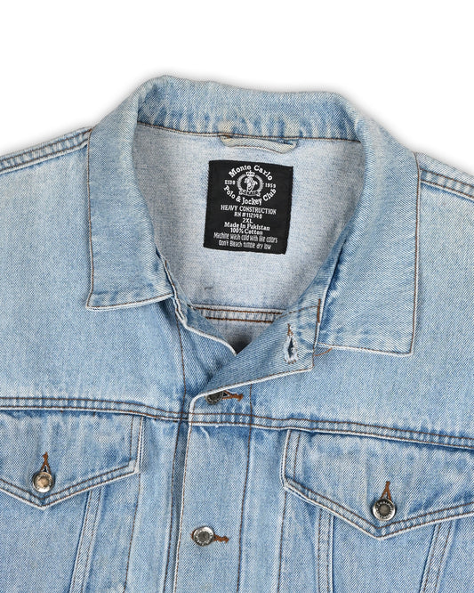 MONTE CARLO VINTAGE DENIM JACKET - XXL