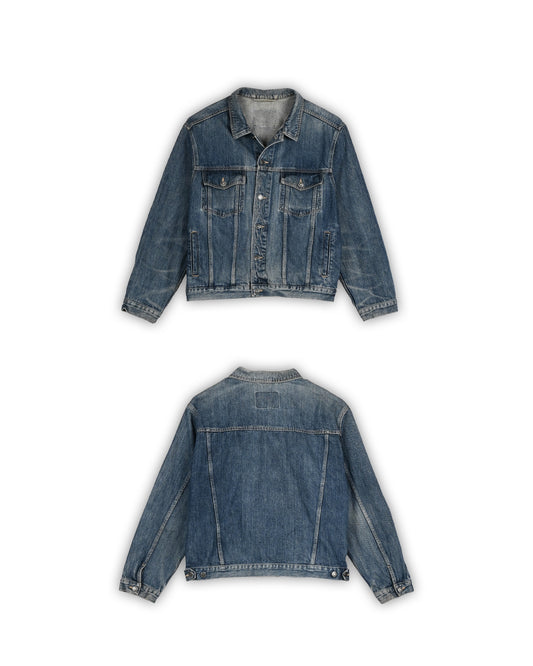 VINTAGE DENIM JACKET - L