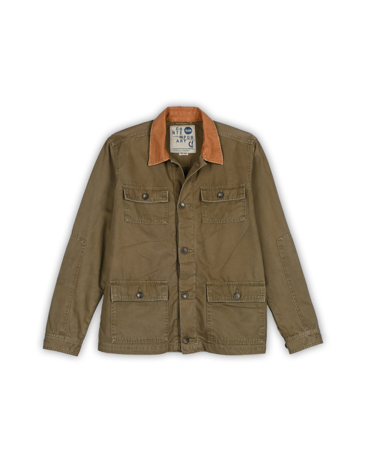 CONTENPORARY VINTAGE UTILITY JACKET - L