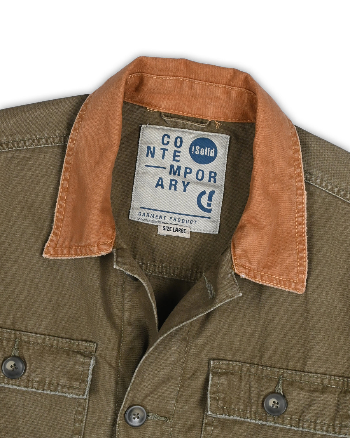 CONTENPORARY VINTAGE UTILITY JACKET - L