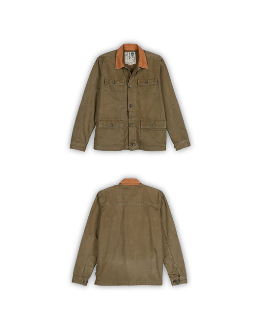 CONTENPORARY VINTAGE UTILITY JACKET - L
