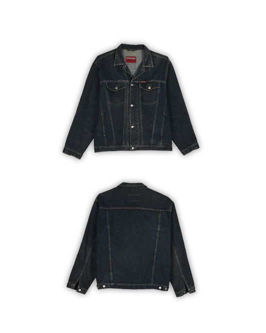 GRAWIK VINTAGE DENIM JACKET - XXL