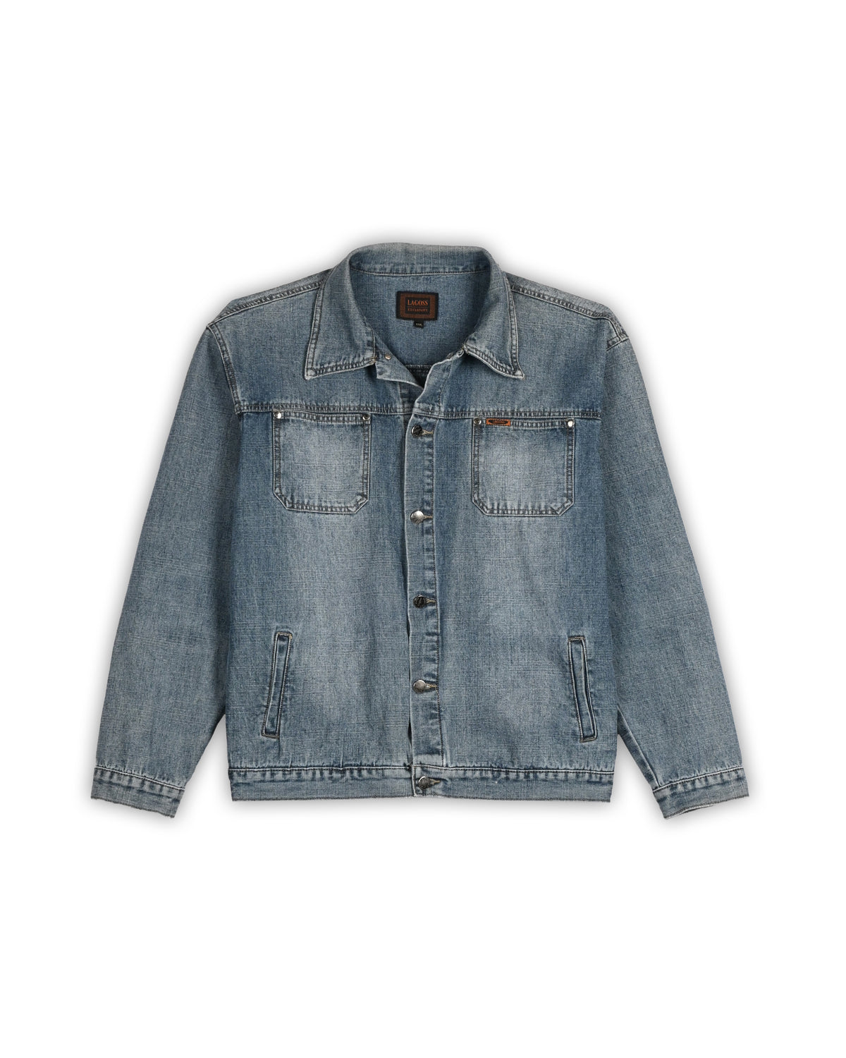 LAGOSS VINTAGE DENIM JACKET - XXL
