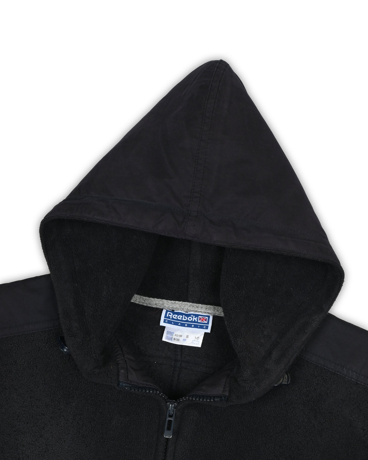REEBOK VINTAGE HOODED JACKET - S