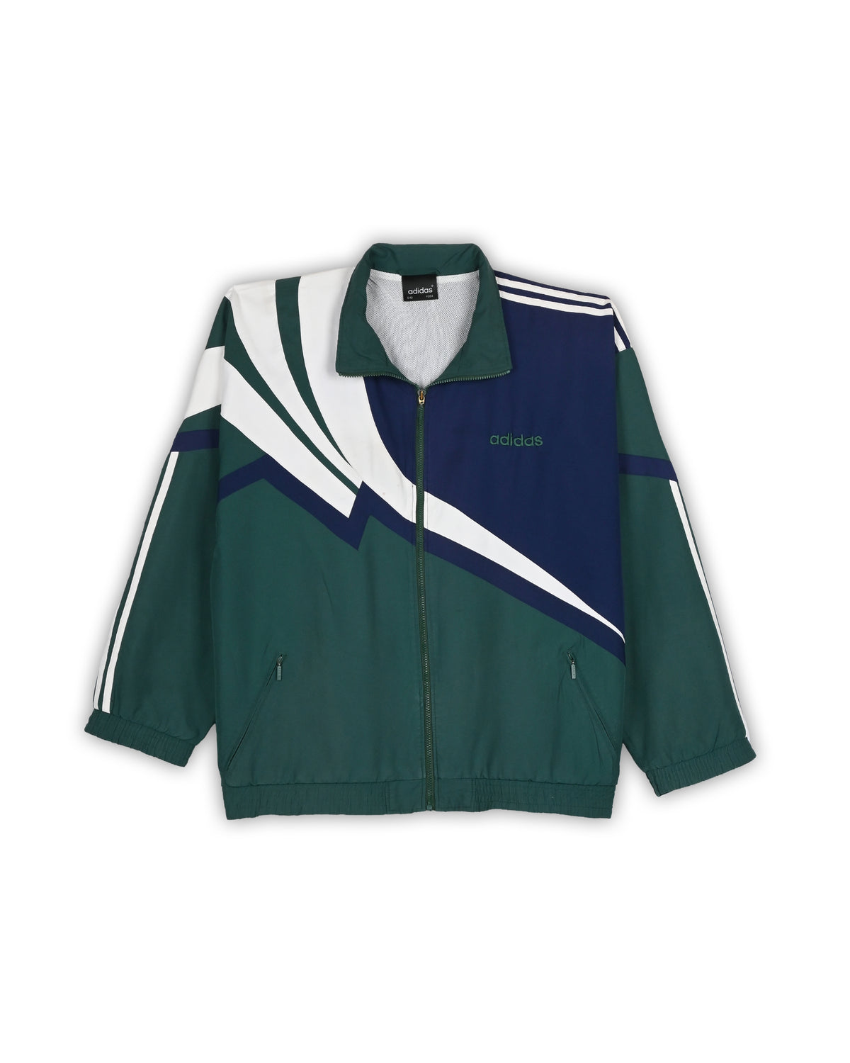 90'S ADIDAS COLORBLOCKING TRACK JACKET - XXL