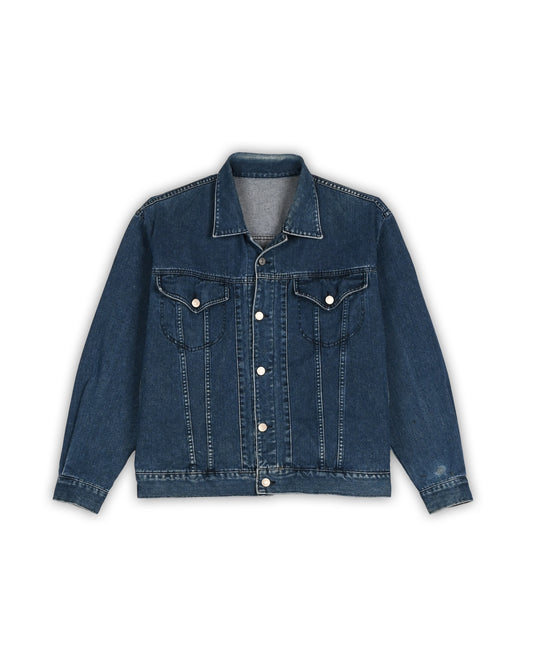 VINTAGE DENIM JACKET - L