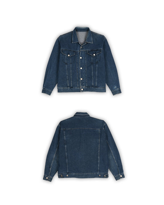 VINTAGE DENIM JACKET - L