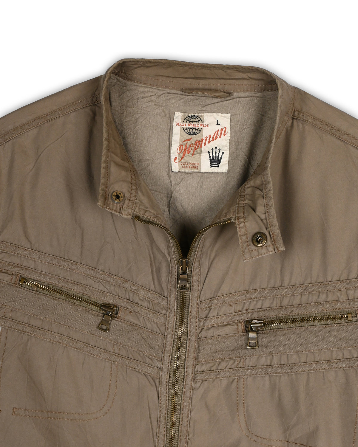 TOPMAN VINTAGE JACKET - L