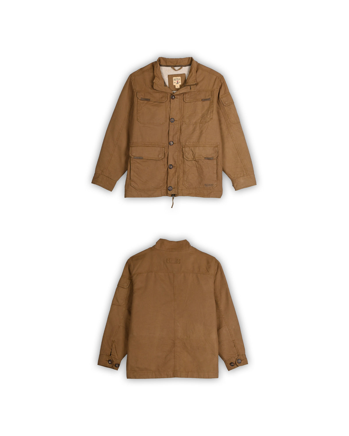 RED HEAD TAN SHERPA-LINED UTILITY JACKET - L