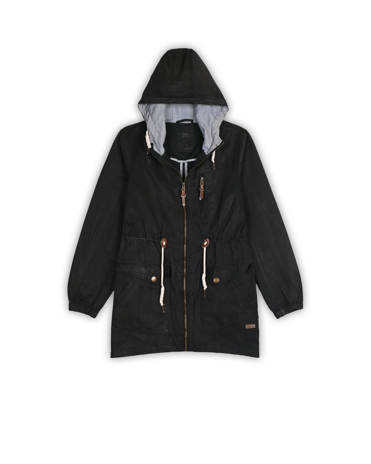 BIG STAR HOODED PARKA JACKET - S
