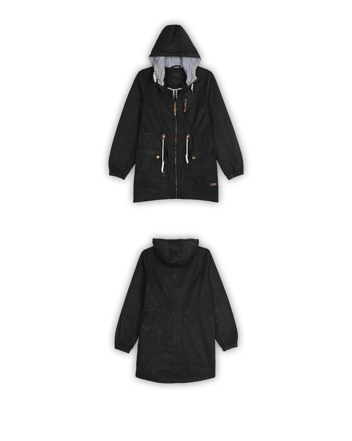 BIG STAR HOODED PARKA JACKET - S