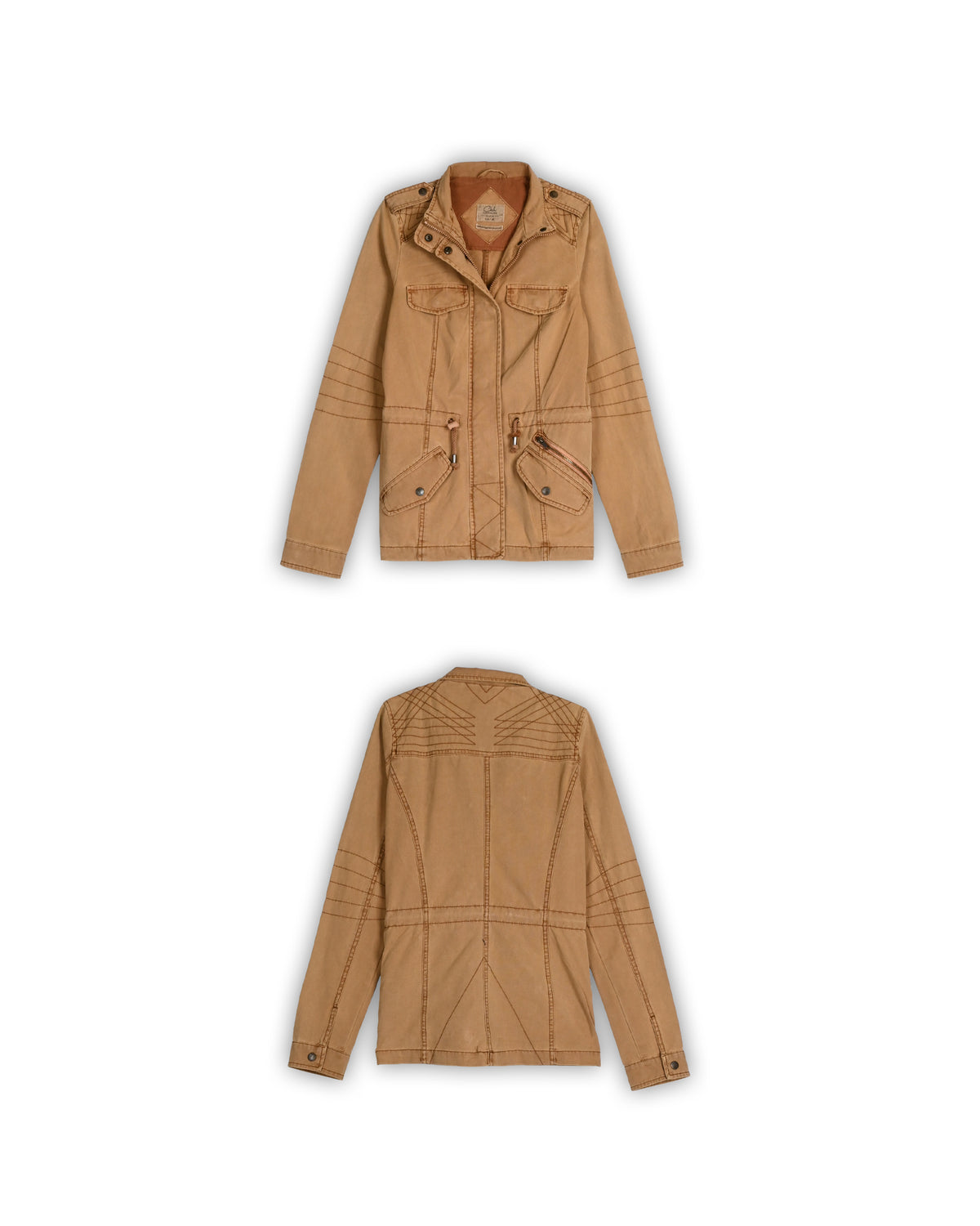 CLOCKHOUSE VINTAGE UTILITY FIELD JACKET - XS