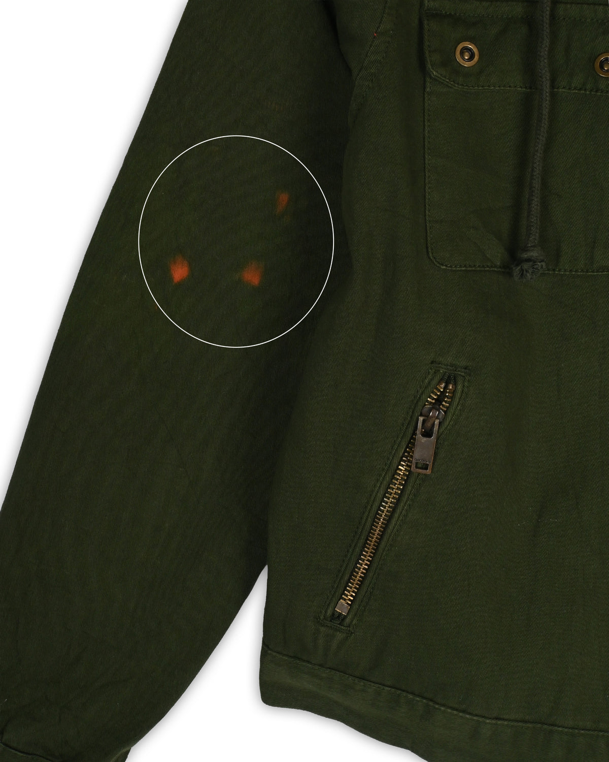 CLOCKHOUSE VINTAGE HOODED UTILITY JACKET - S