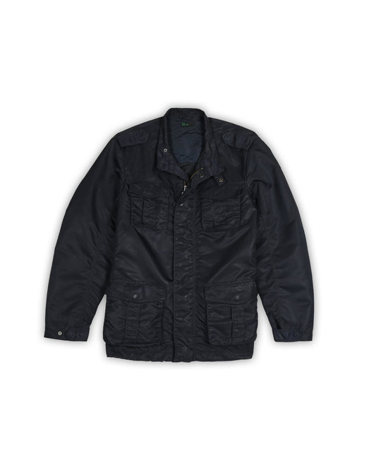 STILE BENETTON MULTI-POCKET FIELD JACKET - M