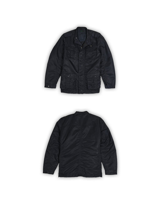 STILE BENETTON MULTI-POCKET FIELD JACKET - M