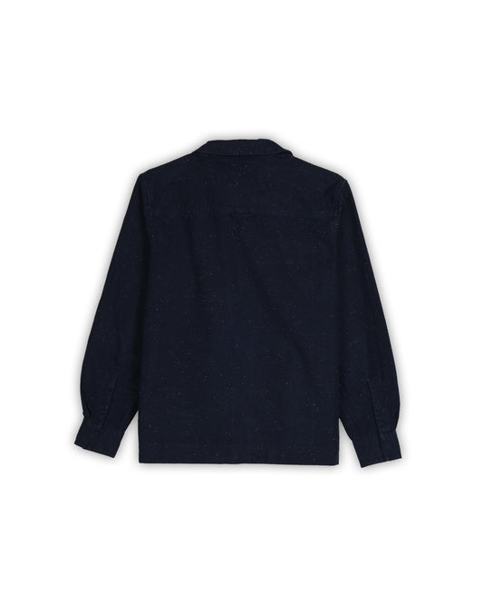 THESE GLORY DAYS SPECKLED ZIP-UP WORKWEAR JACKET - S