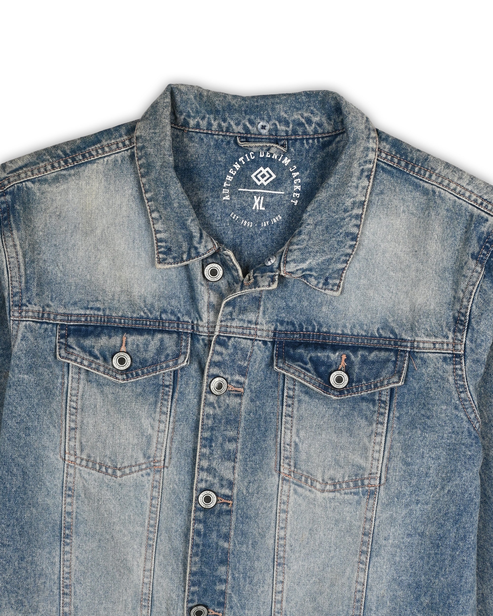 VINTAGE DENIM JACKET - XL