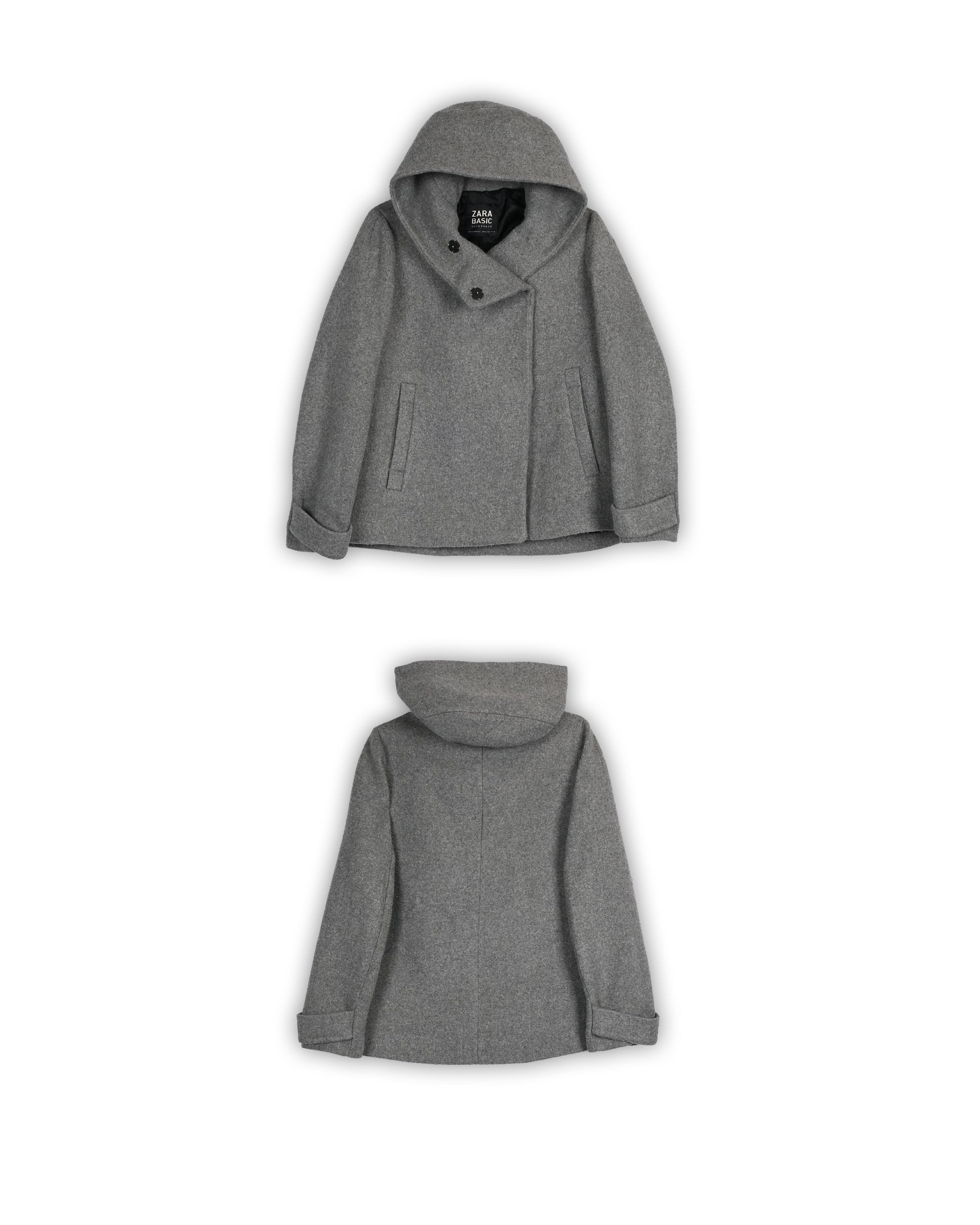 ZARA WOOLEN JACKET - M