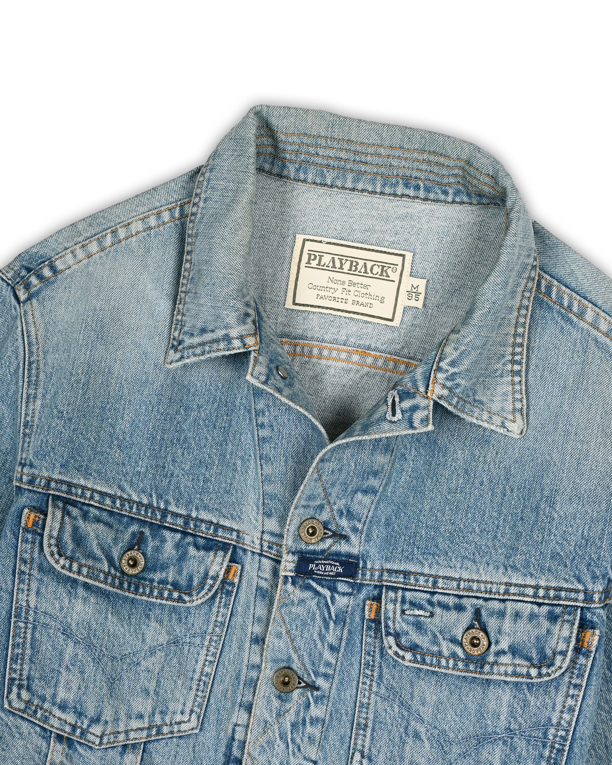 VINTAGE DENIM JACKET - M